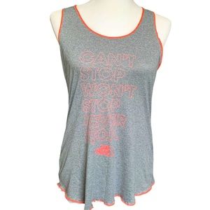 The North Face Can't Stop Won't Stop Never Stop Racerback Tank Size M